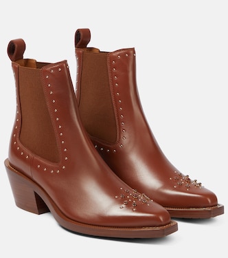 Nellie leather Chelsea boots | Chloé
