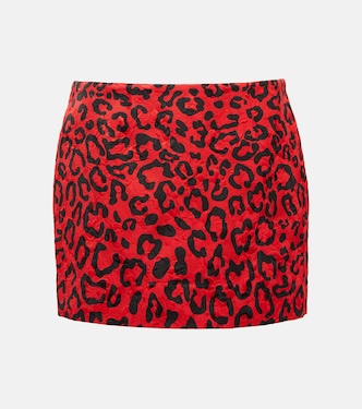 Minifalda con brocado estampada | Dolce&Gabbana