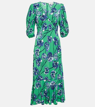 Robe midi Tati à fleurs | Diane von Furstenberg