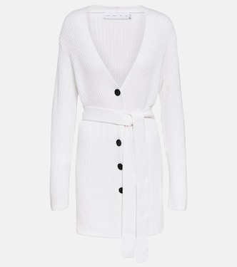 Cárdigan White Label de algodón y cachemir | Proenza Schouler