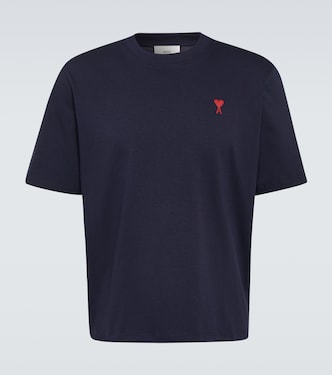 T-Shirt Ami de Cœur aus Baumwoll-Jersey | Ami Paris