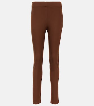 Mid-rise gabardine leggings | Joseph