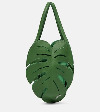 Palm Mini leather tote bag | Staud
