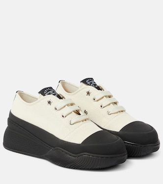 Baskets Loop à plateforme en toile | Stella McCartney