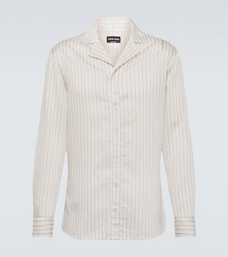 Camicia in misto lyocell | Giorgio Armani