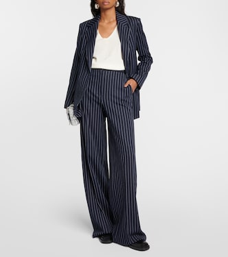 Pantalon ample Benito rayé | Max Mara