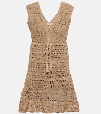 Miniabito Jennifer in crochet di cotone | Anna Kosturova