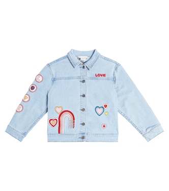 Appliqué denim jacket | Stella McCartney Kids