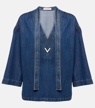 Cafetan VGold en jean | Valentino