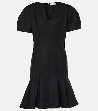 Abito corto in gabardine di lana | Nina Ricci