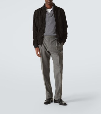 Bomber in suede | Thom Sweeney