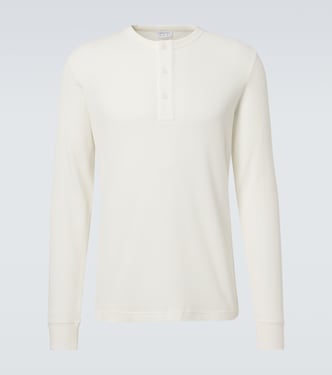 Henley-Top aus Baumwolle | Sunspel