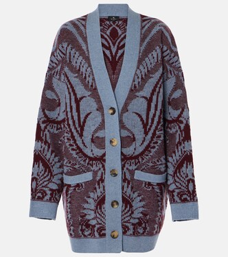 Oversize-Cardigan aus Wolle | Etro