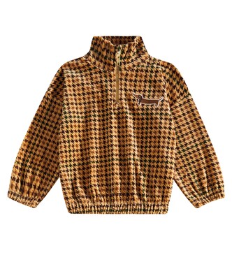 Felpa in cotone pied-de-poule | Mini Rodini