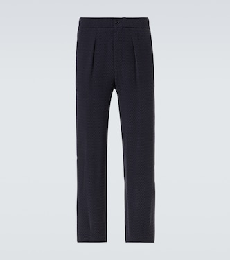 Gerade Hose aus Jacquard | Giorgio Armani