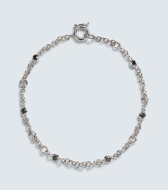 Armband Gravity aus Sterlingsilber mit Diamanten | Spinelli Kilcollin