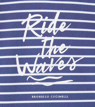 Maillot de bain rayé | Brunello Cucinelli Kids