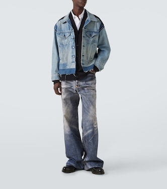 x Levi's® jersey and denim jacket | Junya Watanabe