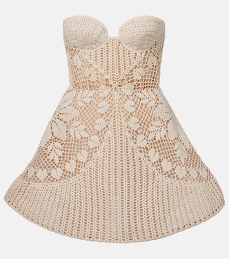 Bustier-Kleid aus Häkelstrick | Magda Butrym