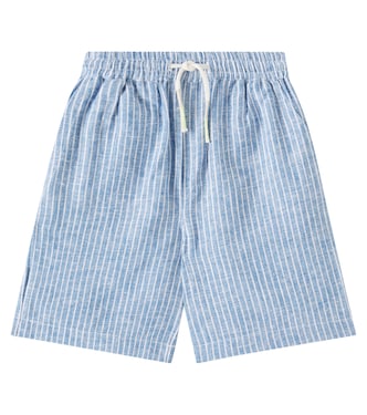 Shorts Obiki aus Leinen und Baumwolle | Louise Misha