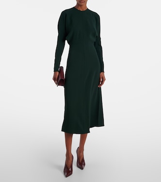 Dolman cady midi dress | Victoria Beckham