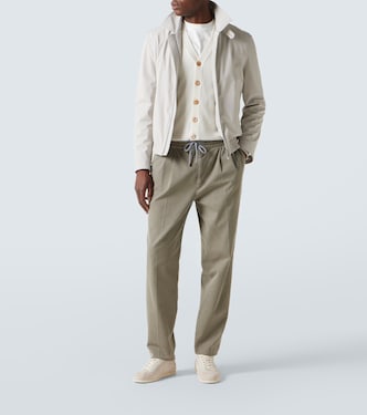 Gerade Hose aus Baumwolle  | Brunello Cucinelli