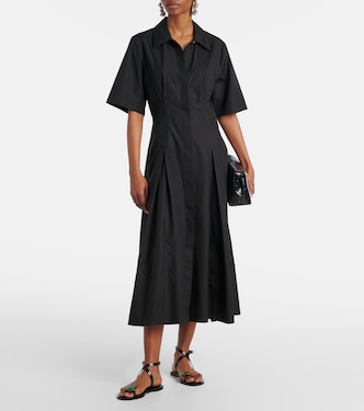 Cotton midi dress | Vince
