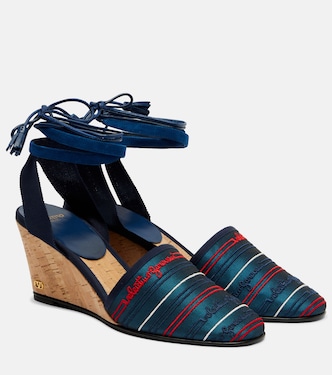 Espadrilles compensées La Cruisette  | Valentino Garavani
