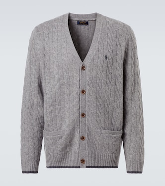 Cable-knit cashmere cardigan | Polo Ralph Lauren
