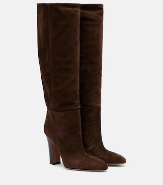 Bottes Lavinia 100 en daim | Paris Texas