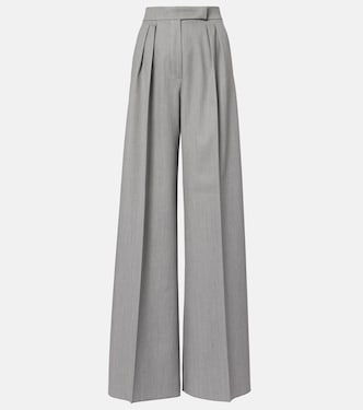 Baden virgin wool wide-leg pants | Max Mara
