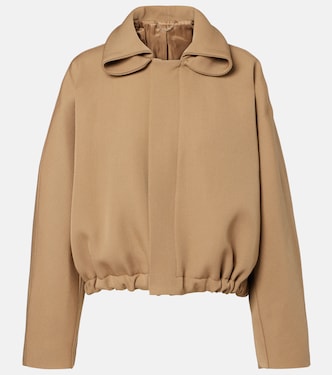 Oversize-Jacke aus Schurwolle | Victoria Beckham