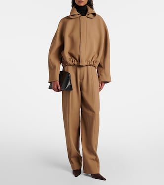Oversize-Jacke aus Schurwolle | Victoria Beckham