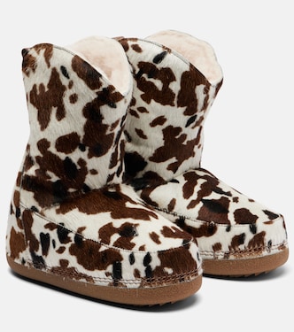 Cowboy calf hair snow boots   | Inuikii