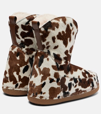 Cowboy calf hair snow boots   | Inuikii