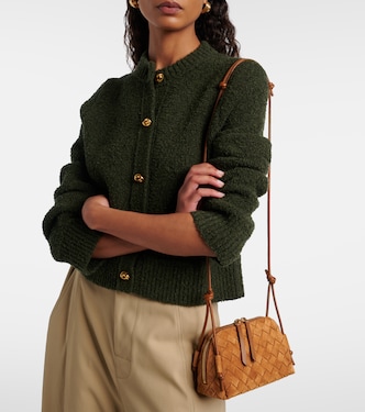 Schultertasche Concert aus Veloursleder | Bottega Veneta