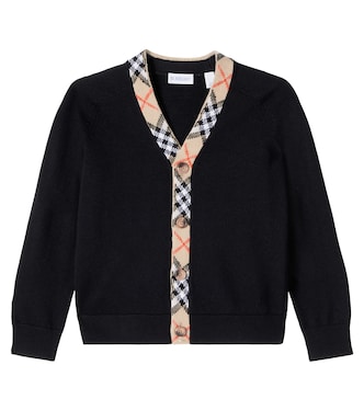 Burberry Check wool cardigan | Burberry Kids