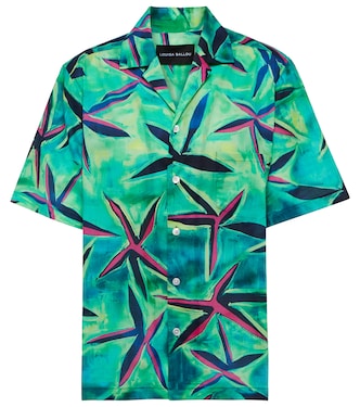 Weekend printed cotton shirt | Louisa Ballou