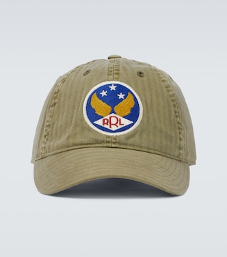 Embroidered cotton cap | RRL