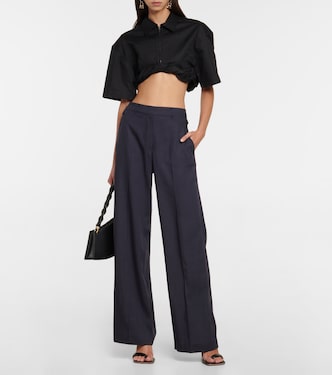 La chemise Silpa cotton and linen top | Jacquemus