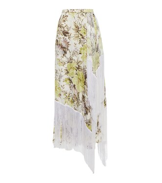 Gonna lunga asimmetrica con stampa | Acne Studios