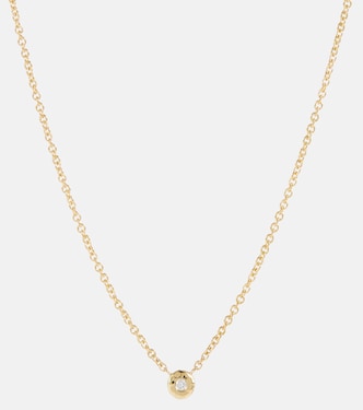 Collana Nesting Gem in oro 18kt con diamante | Octavia Elizabeth