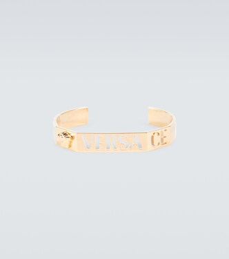 Bracciale rigido con logo | Versace