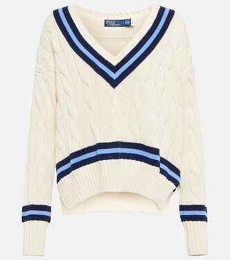 Jersey en punto trenzado de algodón | Polo Ralph Lauren