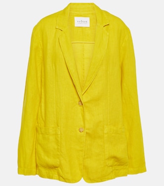 Blazer Cassie in lino | Velvet