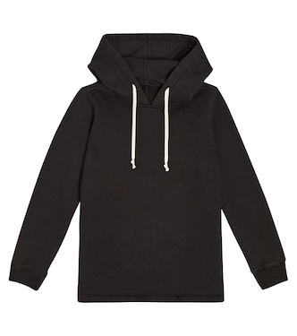 Cotton jersey hoodie | Rick Owens Kids