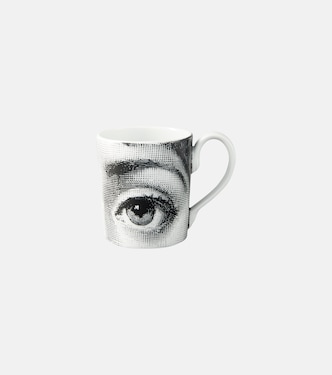 Occhi porcelain mug | Fornasetti