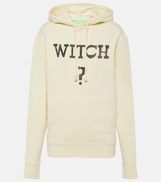 x Michael Clark printed cotton jersey hoodie | JW Anderson
