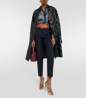Camicia in twill di seta con stampa | Etro