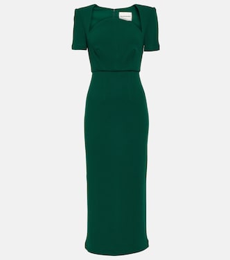 Robe midi Moon en laine | Roland Mouret